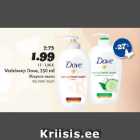 Allahindlus - Vedelseep Dove, 250 ml