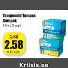 Tampoonid Tampax Compak