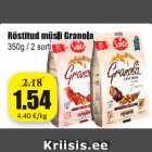 Röstitud müsli Granola