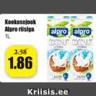 Allahindlus - Kookosejook Alpro riisiga 1 l