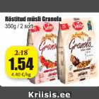 Röstitud müsli Granola