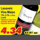 Allahindlus - Lauavein Vina Maipo