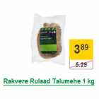 Allahindlus - Rakvere Rulaad Talumehe 1 kg