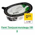 Allahindlus - Farmi Toorjuust murulaugu 150 g