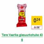 Allahindlus - Tere Vaarika glasuurkohuke 43 g