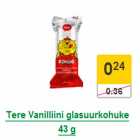 Allahindlus - Tere Vanilliini glasuurkohuke 43 g