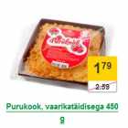 Allahindlus - Purukook, vaarikatäidisega 450 g