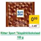 Allahindlus - Ritter Sport Täispähklišokolaad 100 g