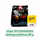 Allahindlus - Adugs Jõhvikamaitselise täidisega präänikud 250 g