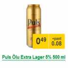 Allahindlus - Puls Õlu Extra Lager 5% 500 ml