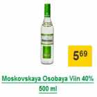 Allahindlus - Moskovskaya Osobaya Viin 40% 500 ml