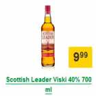 Allahindlus - Scottish Leader Viski 40% 700 ml