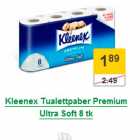 Allahindlus - Kleenex Tualettpaber Premium Ultra Soft 8 tk