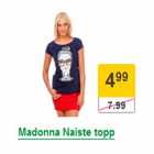 Allahindlus - Madonna Naiste topp