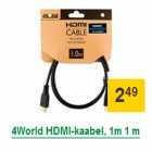 Allahindlus - 4World HDMI-kaabel, 1 m