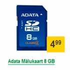 Allahindlus - Adata mälukaart, 8 GB