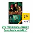 Allahindlus - DVD "Kariibi mere piraadid 2: Surnud mehe aardekirst"