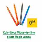 Allahindlus - Koh-i-Noor Mitmevärviline pliiats Magic Jumbo