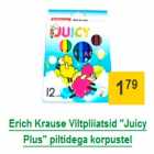 Allahindlus - Erich Krause Viltpliiatsid "Juicy Plus" piltidega korpustel