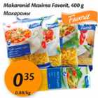 Allahindlus - Makaronid Maxima Favorit, 400 g