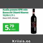 Allahindlus - Itaalia punane KPN vein
Bonacchi Chianti Riserva