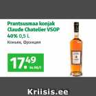 Alkohol - Prantsusmaa konjak
Claude Chatelier VSOP