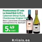 Prantsusmaa GT vein
Le Grand Noir 0,75 L