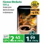 Allahindlus - Fürsten fi ltrikohv
500 g