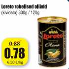 Allahindlus - Loreto rohelised oliivid 