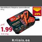 Allahindlus - Maks&Moorits Pühajärve toorvorstikesed
450 g