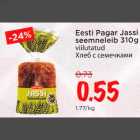 Eesti Pagar Jassi seemneleib 310g viilutatud
