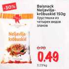 Balsnack Neljaviljakrõbuskid 150g