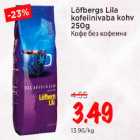 Löfbergs Lila kofeiinivaba kohv 25Оg