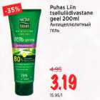 Puhas Liin tselluliidivastane geel 200ml