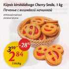 Allahindlus - Küpsis kirsitäidisega Cherry Smile, 1 kg erinevad maitsed 