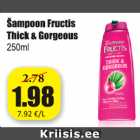 Allahindlus - Šampoon Fruktis Thick & Gorgeous 250 ml