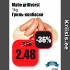 Allahindlus - Mahe grillvorst
1kg