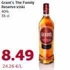 Allahindlus - Grant’s The Family
Reserve viski