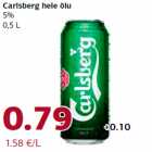 Allahindlus - Carlsberg hele õlu