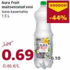 Allahindlus - Aura Fruit
maitsestatud vesi