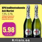 Allahindlus - KPN kvaliteetvahuvein Asti Martini