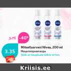 Mitsellaarvesi Nivea, 200 ml