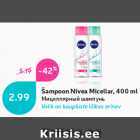 Šampoon Nivea Micellar, 400 ml