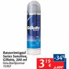 Allahindlus - Raseerimisgeel Series Sensitive, Gillette, 200 ml