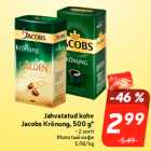 Allahindlus - Jahvatatud kohv
Jacobs Krönung, 500 g*