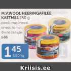 Allahindlus - M.V.WOOL HEERINGAFILEE KASTMES 250 G