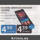 Allahindlus - RAKVERE AMERICAN PEEKONI VARDAD 400 G