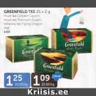 GREENFILD TEE 25 X 2 G