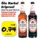 Allahindlus - Õlu Karksi Eripruul (hele 5%, tume%) 0,5l 