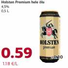 Allahindlus - Holsten Premium hele õlu